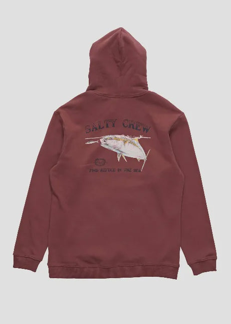 Salty Crew - Surface Midweight Hood (Burgundy)