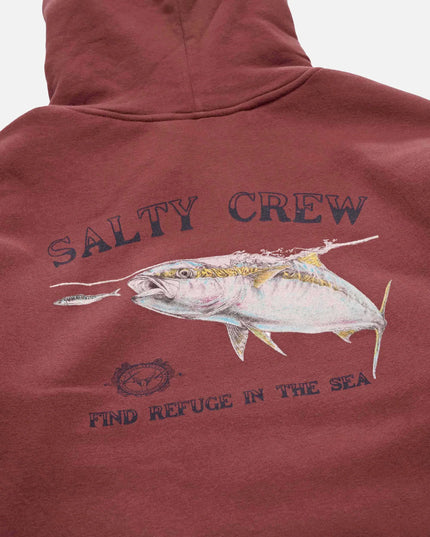 Salty Crew - Surface Midweight Hood (Burgundy)