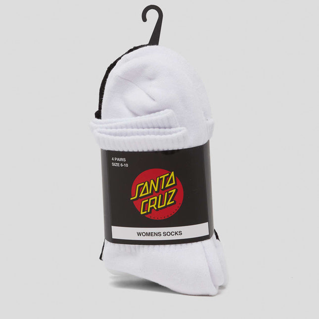 Santa Cruz - Classic Dot Socks (4 Pack)