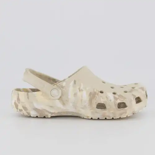 Crocs - Classic Marbled Clog (Bone/Multi)