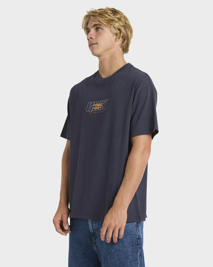 Quiksilver - Fusion Short Sleeve Tee (Black Wave)