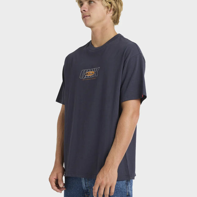 Quiksilver - Fusion Short Sleeve Tee (Black Wave)