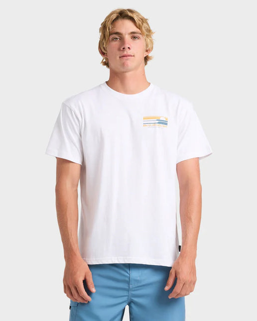 Quiksilver - Stacked Horizons Short Sleeve Tee