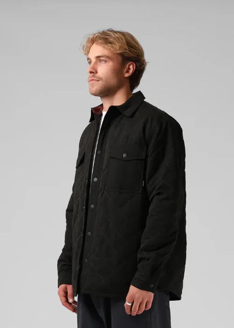 RPM - Quilted Jacket (Dark Olive)