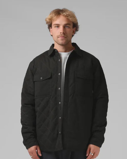 RPM - Quilted Jacket (Dark Olive)