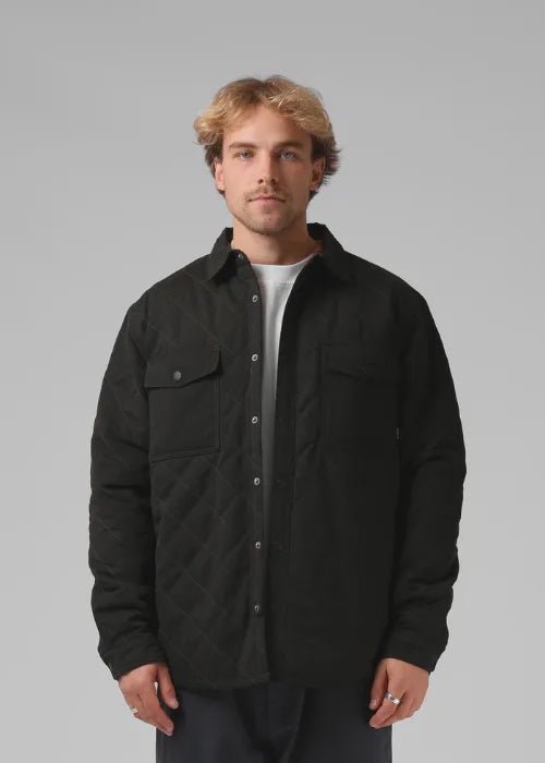 RPM - Quilted Jacket (Dark Olive)