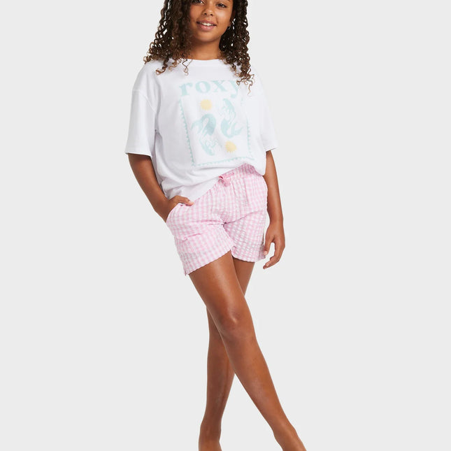 Roxy - Daisy Check Lekeito Shorts