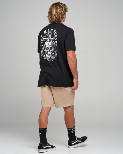 The Mad Hueys - Rope Skull Anchor Tee