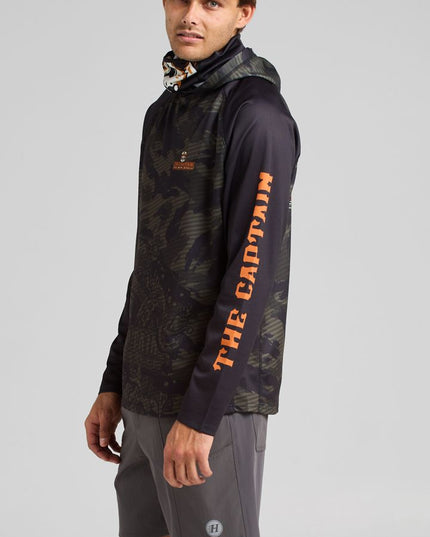 The Mad Hueys - The Kraken Captain Hooded Masked Fishing Jersey