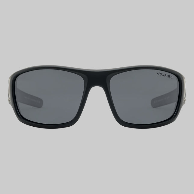 Dirty Dog - Muffler (Satin black - Grey Polarised)