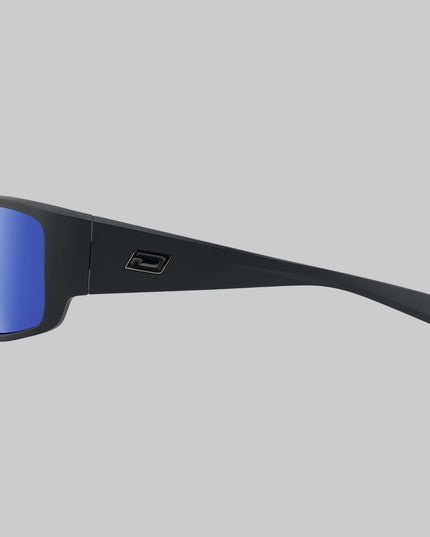 Dirty Dog - Gorilla (Satin Black - Grey/Blue Mirror Polarised)