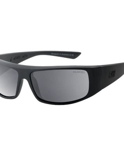 Dirty Dog - Sharky (Satin Black-Grey Polarised)