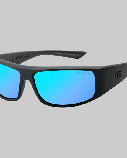 Dirty Dog - Sharky (Satin Black/Grey/Ice Blue Mirror)