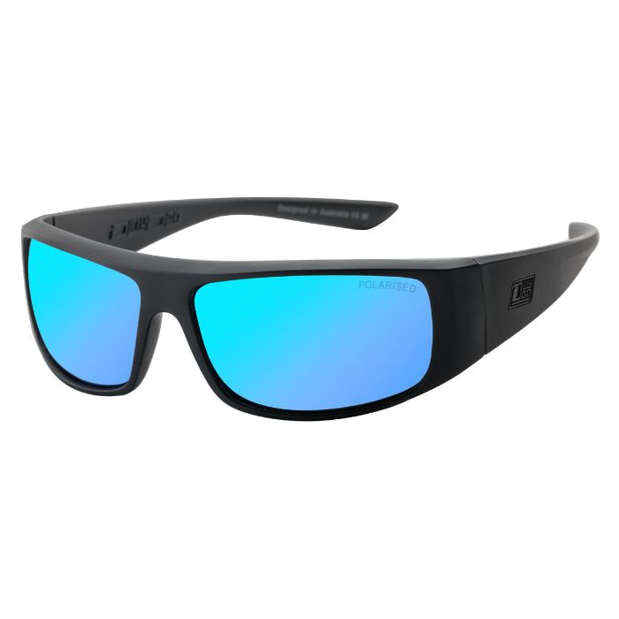 Dirty Dog - Sharky (Satin Black/Grey/Ice Blue Mirror)