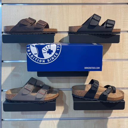 <strong>BIRKENSTOCK</strong> - has found a spot on the shelves, mens and women’s sizing available