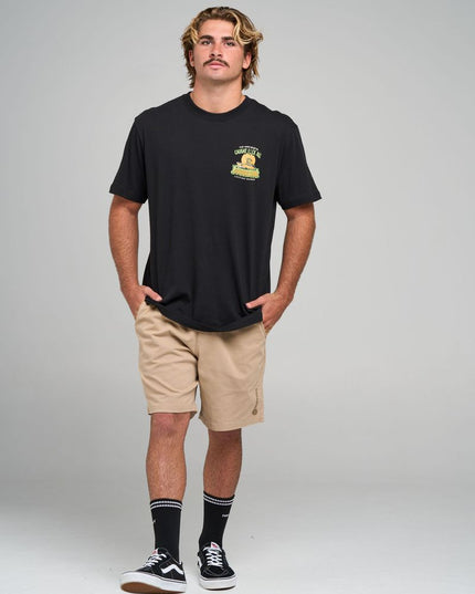 The Mad Hueys - Caught Fk All Jaw Tee