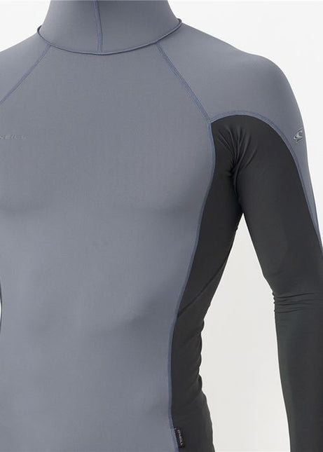 O'Neill - Hyperfreak Skin Long Sleeve Rash Guard With Hood