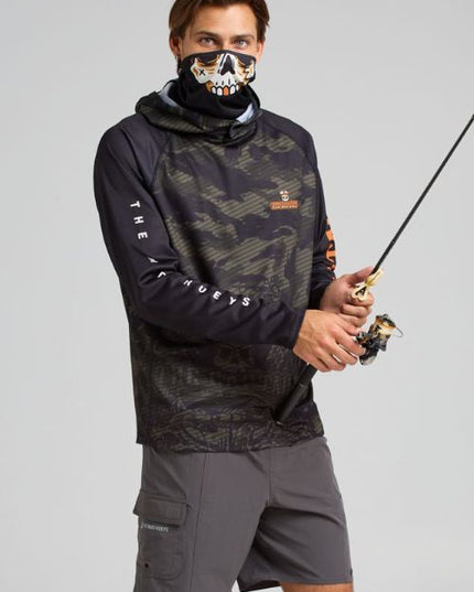 The Mad Hueys - The Kraken Captain Hooded Masked Fishing Jersey