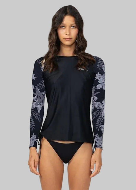 O'Neill - Salina Long Sleeve Surf Tee (Tropic Noir)