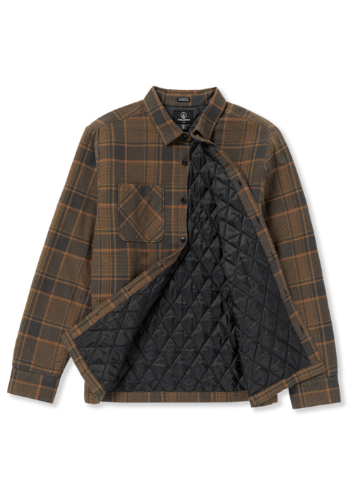 Volcom - Brickstone Lined Flannel Long Sleeve