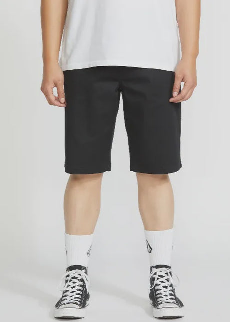 Volcom - Frickin Modern Straight Short ( Black)