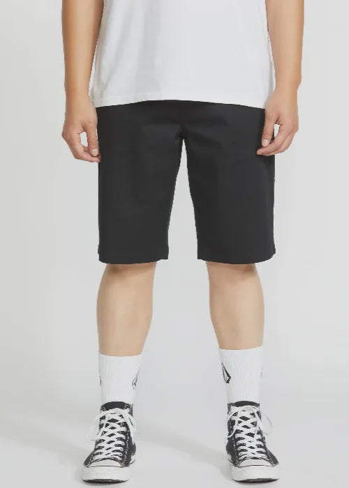 Volcom - Frickin Modern Straight Short ( Black)