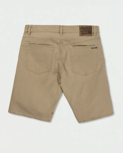 Volcom - Modown Canvas 5 Pocket Short  (Khaki)