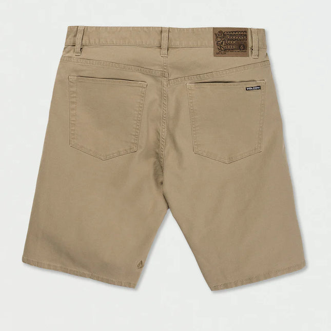 Volcom - Modown Canvas 5 Pocket Short  (Khaki)