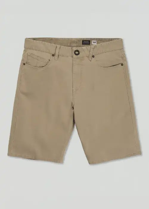 Volcom - Modown Canvas 5 Pocket Short  (Khaki)