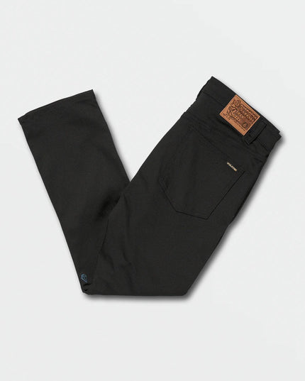 Volcom - Vorta Denim (Black on Black) - Westside Surf + Street