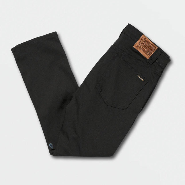 Volcom - Vorta Denim (Black on Black) - Westside Surf + Street