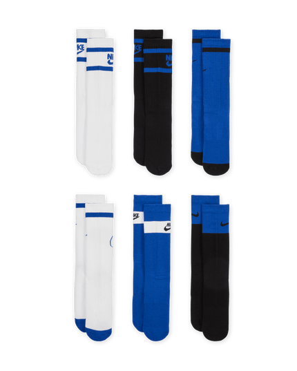 Nike - Everyday Kids' Cushioned Crew Socks (6 Pairs)