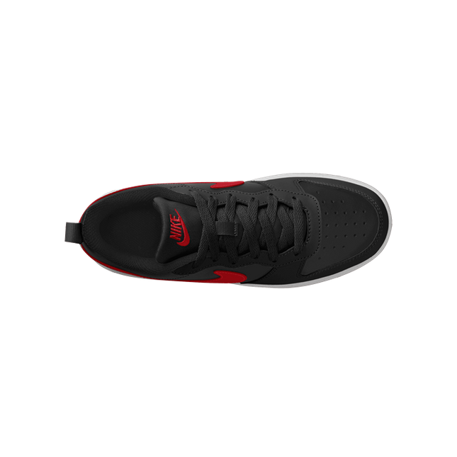 Nike - Court Borough Low Recraft Kids (Black/University Red/White)