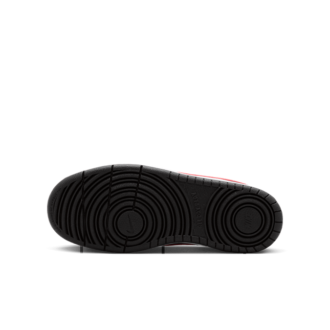 Nike - Court Borough Low Recraft Kids (Black/University Red/White)
