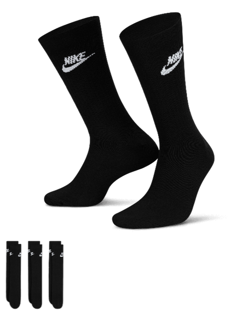 Nike - Sportswear Everyday Essential Crew Socks  (3 pack)