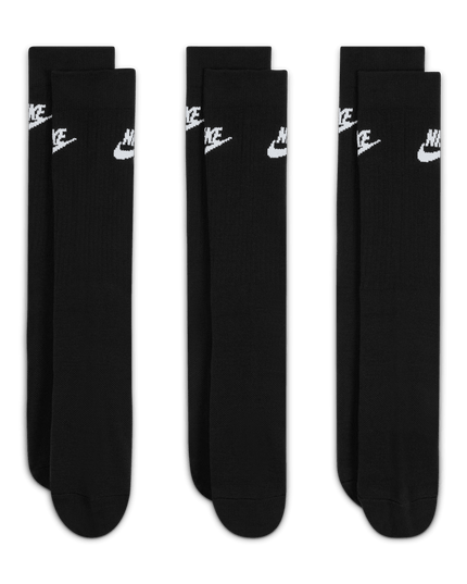 Nike - Sportswear Everyday Essential Crew Socks  (3 pack)