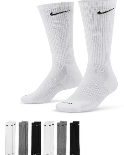 Nike - Plush Cushion Crew Sock 6 PK