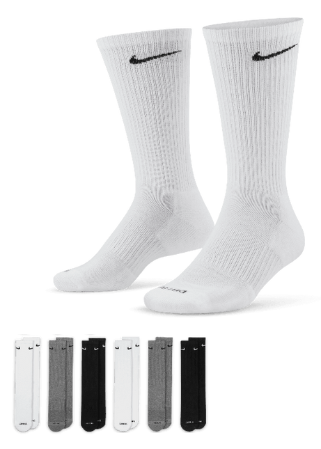 Nike - Plush Cushion Crew Sock 6 PK