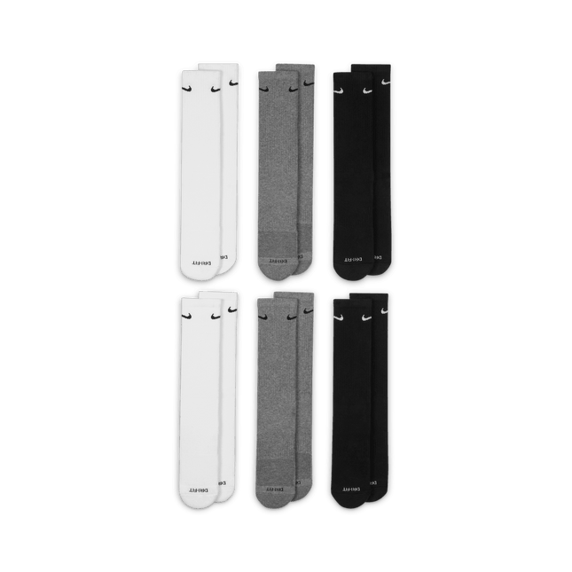 Nike - Plush Cushion Crew Sock 6 PK