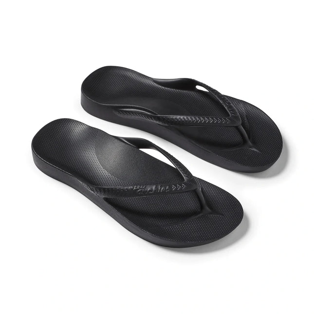 Archies - Arch Support Jandals Classic (Black)