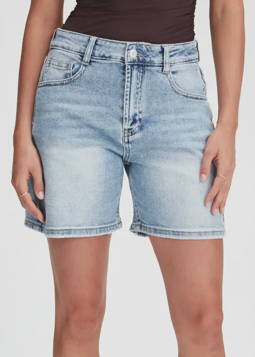 Junkfood Jeans - Bronte Shorts (Blue)