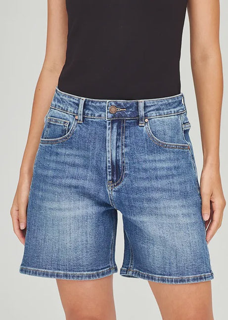 Junkfood - Bronte Shorts (Mid Blue)