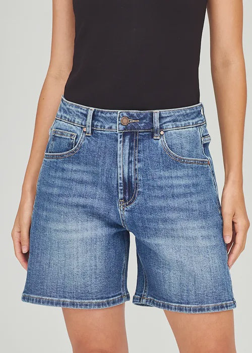Junkfood - Bronte Shorts (Mid Blue)