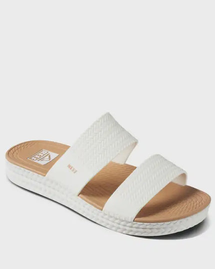Reef - Water Vista Slide (White/Tan)