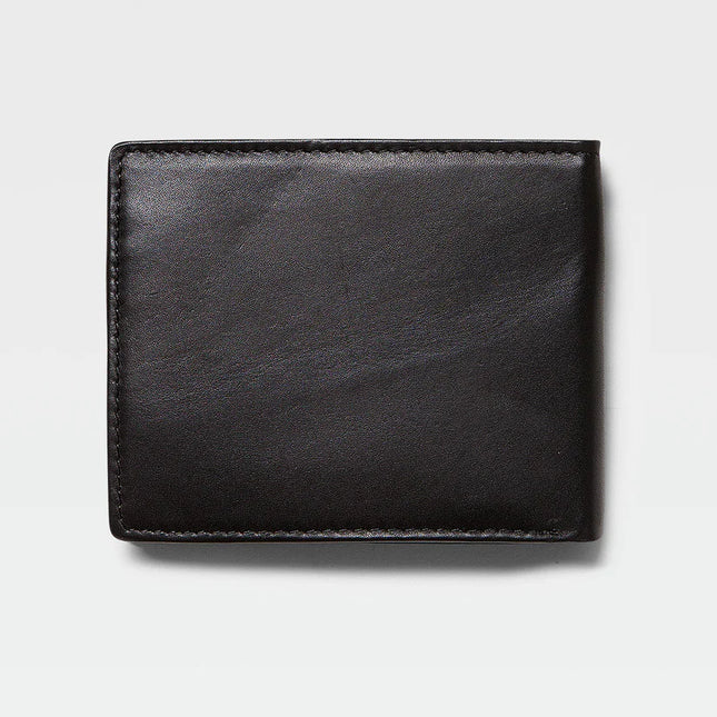 Volcom - Single Stone Leather Wallet (Black)