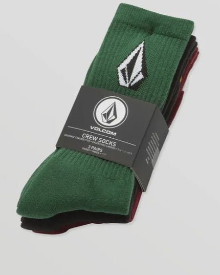 Volcom - Full Stone Mix Sock 3pk (Mix)