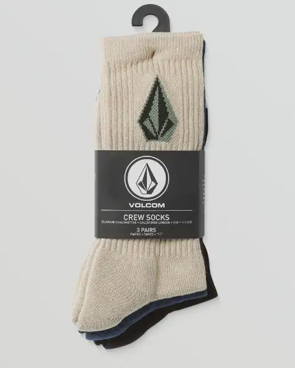 Volcom - Full Stone Mix Sock 3pk