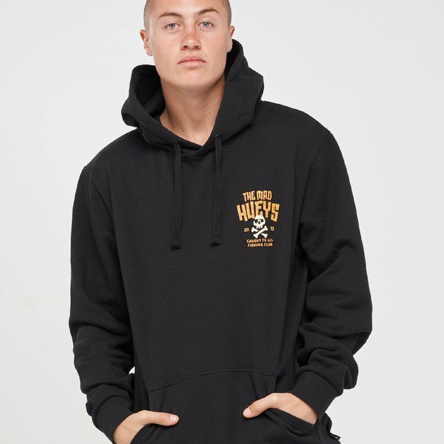Th Mad Hueys - Caught Fk Skull Hooded Pullover