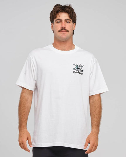 The Mad Hueys - Hittin Fk All Short Sleeve Tee (White)