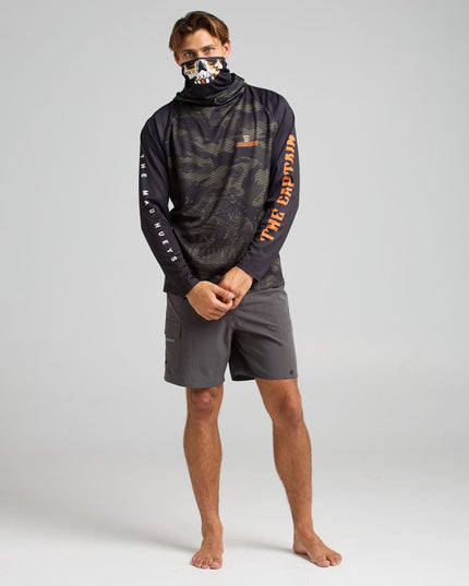 The Mad Hueys - The Kraken Captain Hooded Masked Fishing Jersey
